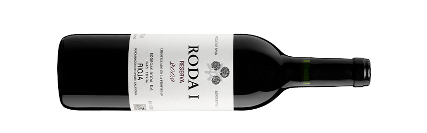 Roda I Reserva 2012 0,5l Rotwein Rioja liegende Flasche