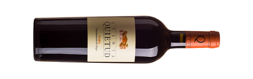Quinta Quietud Reserva 2015 Rotwein Toro liegende Flasche