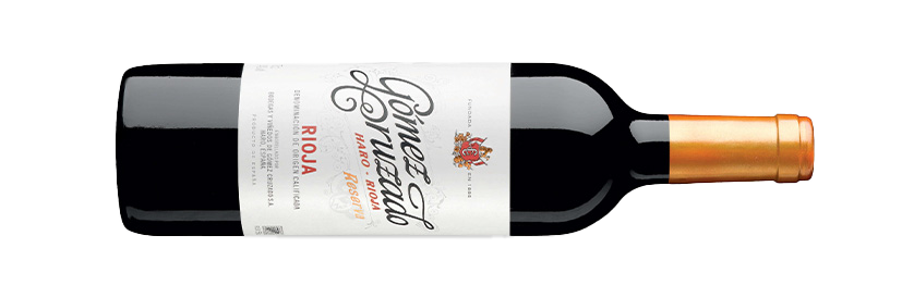 Gomez Cruzado Reserva 2012 Rotwein Rioja liegende Flasche