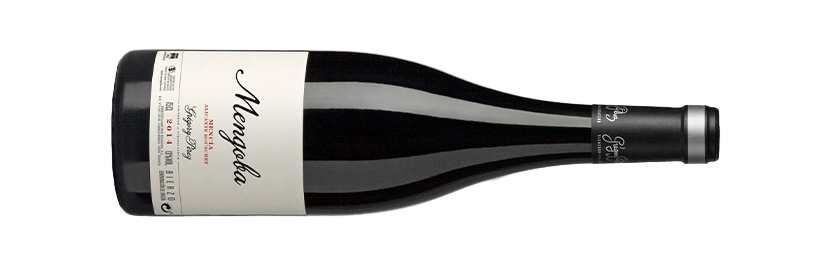 Mengoba Tinto 2018 Rotwein Bierzo liegende Flasche