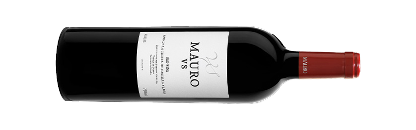 Mauro Vendimia Seleccionada 2017 Rotwein Vino de la Tierra liegende Flasche
