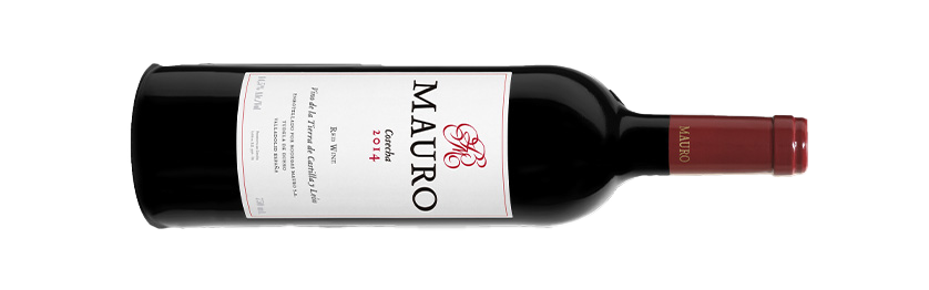 Mauro 2018 Magnum Rotwein Vino de la Tierra liegende Flasche